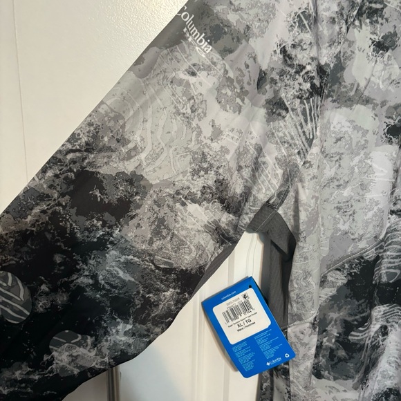 Men’s Columbia Super Terminal Tackle Vent Hoodie|XL| Cool Grey Deepwaters Camo - Picture 11 of 16